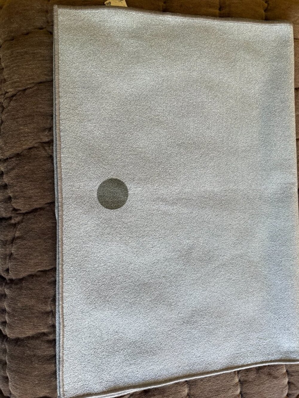 Manduka Yogitoes® Hot Yoga Mat Towel Pale Blue